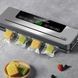 Вакуумний пакувальник для продуктів з LED-дисплеєм та різаком, FKJ-5100 / Побутовий вакууматор / Машинка для вакуумного пакування SO-62 фото 2