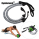 Фітнес колесо для преса DOUBLE WHEEL ABS HEALTH ABDOMEN ROUND, тренажер ролик для преса 2052013985 фото 2