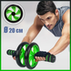 Фітнес колесо для преса DOUBLE WHEEL ABS HEALTH ABDOMEN ROUND, тренажер ролик для преса 2052013985 фото 3