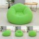 Надувне крісло-пуф Inflatable Sofa / Надувне крісло-мішок 110&times;110&times;85 см Зелений G6820/2 фото 2