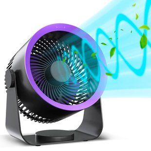 Вентилятор MiJia портативний настільний від мережі 220Вт НФ9123 фото