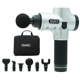 Перкусійний масажер для тіла та м'язів, ручний пістолет GYRO Muscle M7 Gun Massager Jam484645 фото