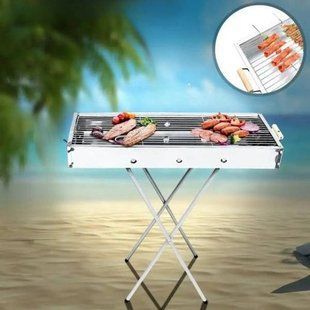 Переносний мангал BARBECUE TRAY 770T MD-008 809 (80*30*78см) 2052504 фото