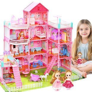 Ігровий набір / Ляльковий будиночок з меблями та ляльками Princess Home G5749 фото