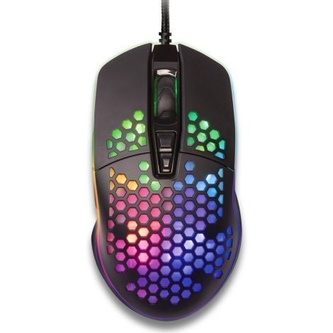 Мишка комп'ютерна провідна ігрова UKC RX M802 з RGB LED підсвічуванням Sp7768 фото