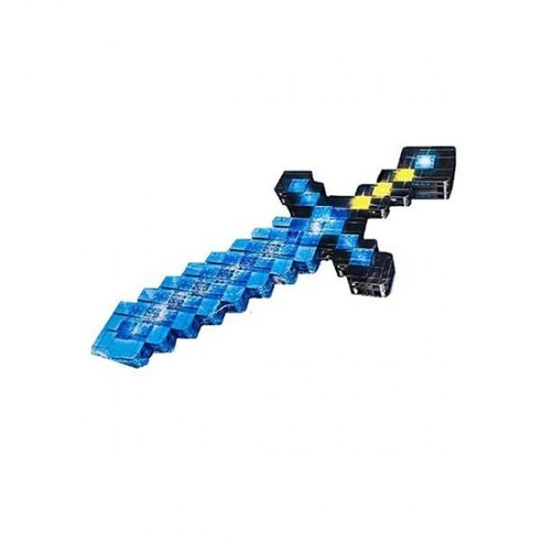 Дитячий конструктор Minecraft MyWorld діамантовий меч Майнкрафт з підсвічуванням 1441 деталь конструктор Jav8526396 фото