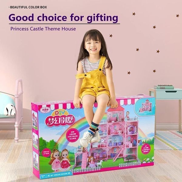 Ігровий набір / Ляльковий будиночок з меблями та ляльками Princess Home G5749 фото