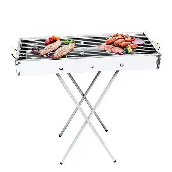 Переносний мангал BARBECUE TRAY 770T MD-008 809 (80*30*78см) 2052504 фото
