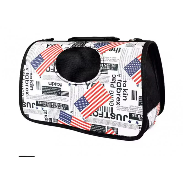 Сумка-переноска For Friends для собак White paws 51&times;30 XL Тропік DG10SSOVA2 фото