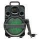 Бездротова портативна колонка Bluetooth з мікрофоном KIMISO QS-1806 з RGB 2128667 фото 2