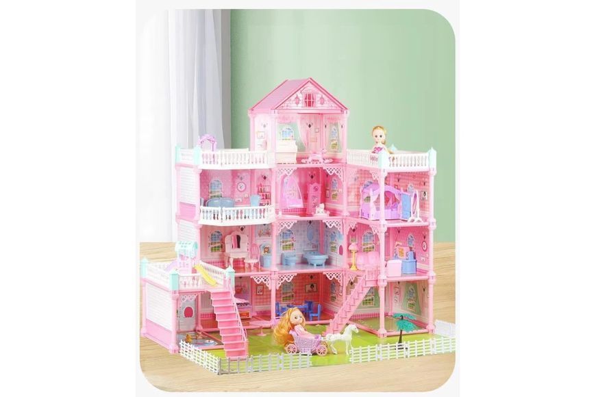 Ігровий набір / Ляльковий будиночок з меблями та ляльками Princess Home G5749 фото
