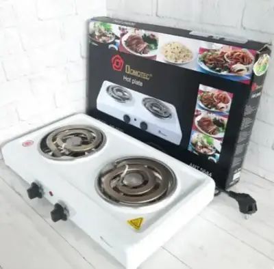 Настільна плита електрична на 2 конфорки Domotec MS-5532 sp4790 фото
