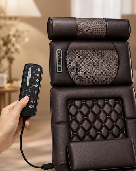 Массажный матрас Moltis Relax Also Today MRAT-815 / Массажер электрический для тела, спины, шеи, ноги с подогревом / Релакс-матрас с вибромассажем и прогревом 5094591 фото