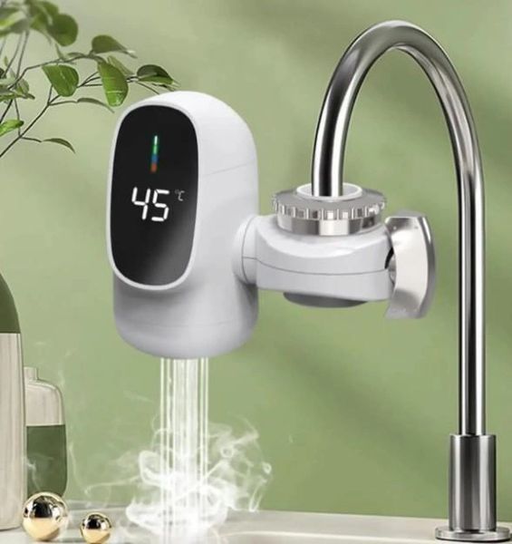 Водонагрівач проточний насадка на кран для кухні Water Heater ZSW-D03 c LCD дисплеєм 3 кВт MAG-726 фото