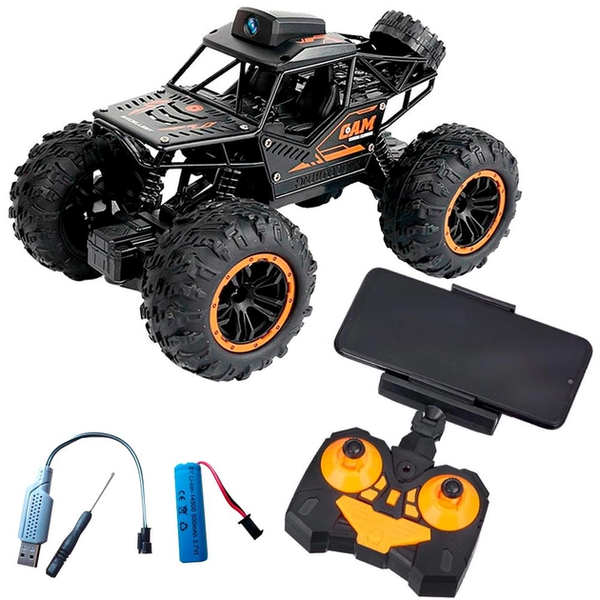 Радіокерована іграшка ZIPP Toys Машинка CAM баггі з камерою, чорний VENCAM10 фото