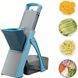 Багатофункціональна овочерізка з регульованою товщиною нарізки Vegetable cutter 223-6 Овочерізка з контейнером Jam223-6 фото 6