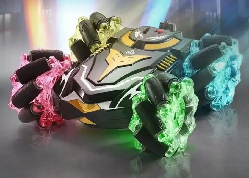 Машинка вертушка H-6010 Hyper Stunt-Car Glow, Машинка на радіокеруванні трюкова, дрифт, обертання 360&deg; M15881 фото