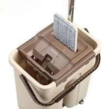 Швабра з відром і самовіджимом Тріумф, Spin Mop Scratch Cleaning 360, швабра ледарка mu252525 фото