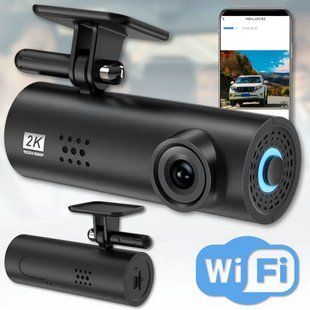 Автомобільний відеореєстратор F9 PRO WI-FI / Відеореєстратор з нічною зйомкою, широким кутом огляду VEN-1286 фото