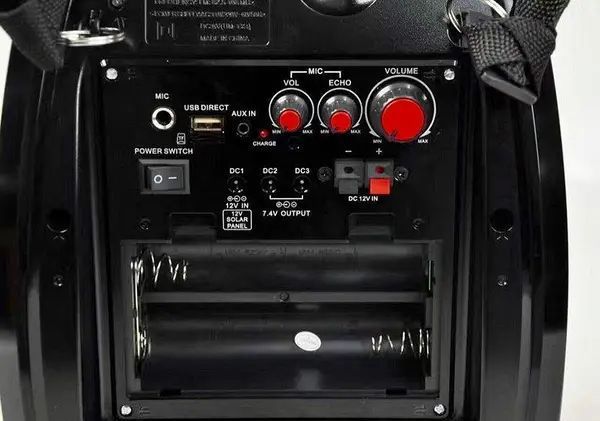 Колонка Golon RX 810 з мікрофоном - портативна Bluetooth колонка з радіо та світломузикою sp362591810 фото