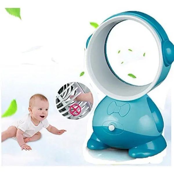 Настільний портативний міні вентилятор USB Bladeless Fan MX-483 rav483 фото