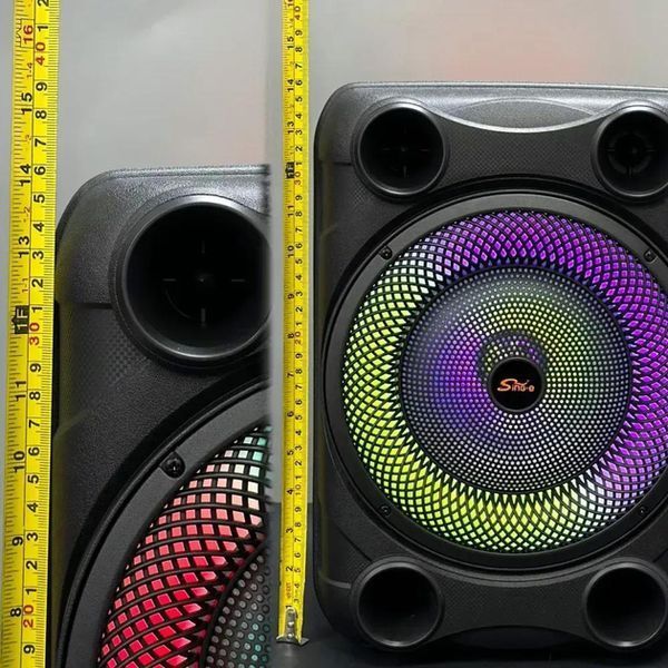 Бездротова караоке колонка з мікрофоном та RGB-підсвічуванням Sing-e ZQS8148 sp10281 фото