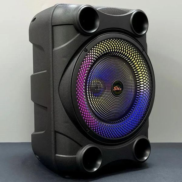 Бездротова караоке колонка з мікрофоном та RGB-підсвічуванням Sing-e ZQS8148 sp10281 фото