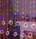 Xmas штора Кільця з фігурами 3m*70cm 110L M Мультикольорові sp64355630 фото 1