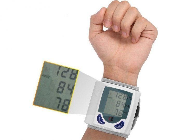 Цифровий автоматичний тонометр Blood Pressure Monitor для вимірювання АТ та пульсу -VN-31 V622HBLI фото