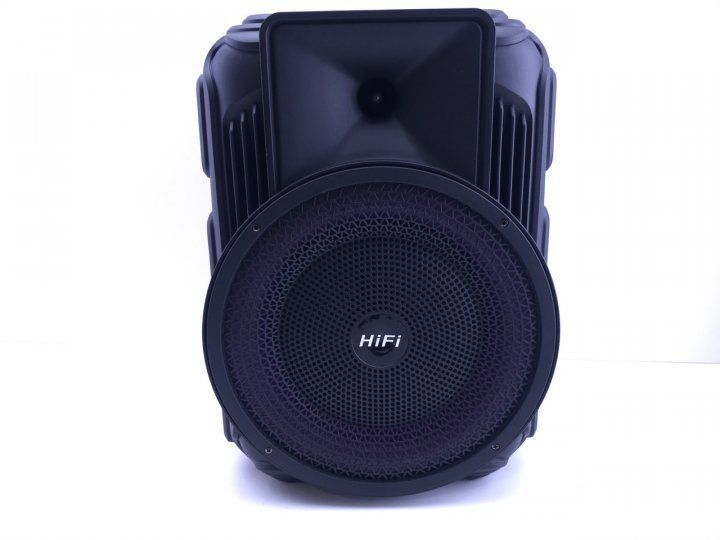 Колонка музична Портативна Bluetooth колонка зі світломузикою RX-8135W з LED-підсвічуваннямBluetooth RX-8135W G8135 фото