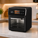 Чорна Електрична мультипіч Top Kitchen TK-00244 12л / Аерогриль з сенсорним керуванням 2400 Вт 10 програм Tk244/1 фото 1