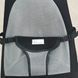 Крісло-шезлонг скачалка Baby Recliner Chair дитячий, чорний MA294 фото 3