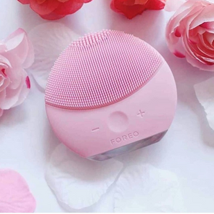 Електрична щітка-масажер для обличчя FOREO LUNA mini 2 / Силіконова щітка pr222365 фото