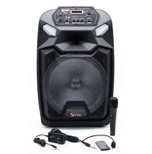 Колонка портативна акустична KIMISO QS-1203 BT (12" BASS) | Bluetooth колонка | Колонка для музики 2128665 фото