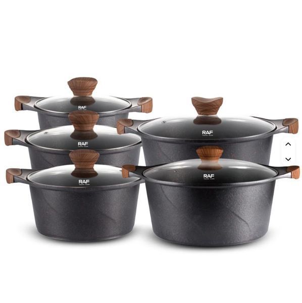Набір каструль 5 в 1 Cookware Set R-80003 2054974 фото