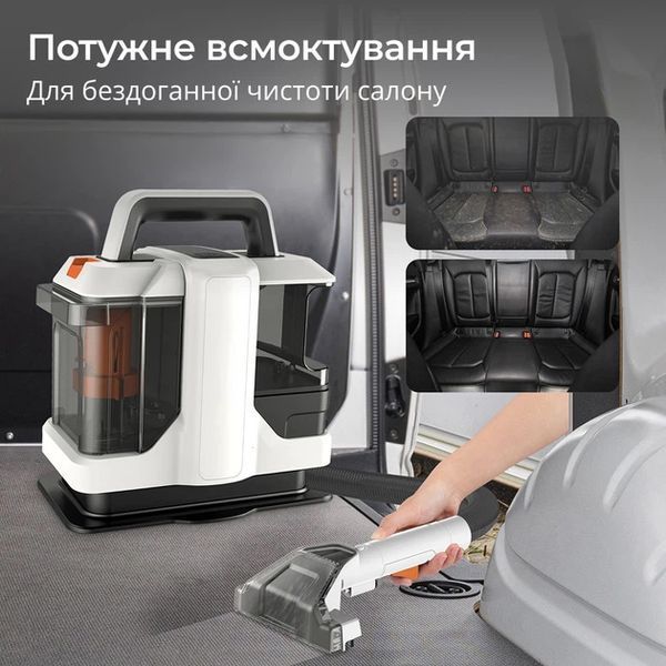 Універсальний миючий пилосос DOCTOR-101 для чищення для килимів, текстилю, меблів та автомобіля 5094737 фото