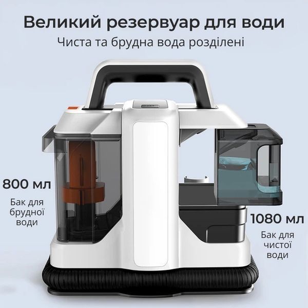 Універсальний миючий пилосос DOCTOR-101 для чищення для килимів, текстилю, меблів та автомобіля 5094737 фото