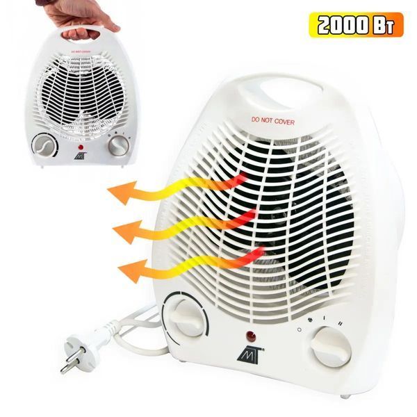 Тепловентилятор - Електрообігрівач Domotec Heater MS 5902 sp66543553 фото