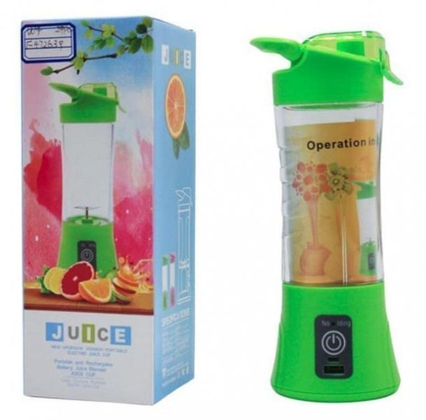 Фітнес-блендер Smart Juice Cup Fruits Портативний міксер, шейкер із USB-зарядкою nav2547863 фото