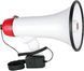 Мегафон гучномовець, ручний рупор з диктофоном та сиреною MEGAPHONE ER-55 12v sp5076 фото 2