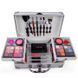 Набір жіночої косметики у подарунковій валізі MC1155 Makeup set Сріблястий G5283 фото 1