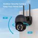 Поворотная Wi-FI IP камера видеонаблюдения 360 / Уличная камера с удаленным доступом 4mp A8-BLACK ICSSE 205856 фото 8