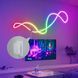 Розумна гнучка LED Neon RGB стрічка-шланг 5 метрів від USB керування режимами з телефону, Bluetooth додаток, пульт Jam9095 фото 1