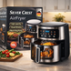 Аерофритюрниця Silver Crest AirFryer 10 л 244AirFryer фото 1