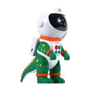 Нічник динозавр астронавт Dinosaur Astronaut Space Projector G6076 фото
