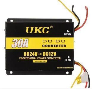 Перетворювач DC/DC 24v-12v 30A sp3398 фото