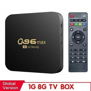 TV-приставка ТБ Q96 MAX HONGTOP Wi-Fi 4K Android 10,0, NETFLIX, Google TV (Смарт ТБ, SmartTV) G9013 фото