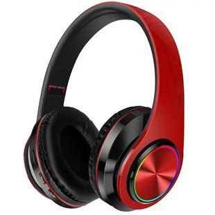 Бездротові навушники B39, з мікрофоном / Накладні bluetooth навушники з підсвічуванням G8441 фото
