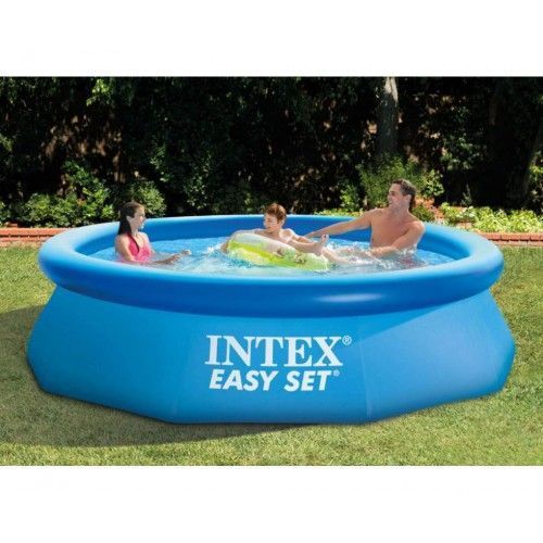 Надувний сімейний басейн фільтр-насос у комплекті 305*61см Intex 28118 3077л (IGR24) toy28118 фото