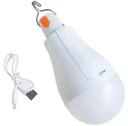 Акумуляторна LED лампочка Е27 30W аварійного освітлення 6500К RB-P921 фото